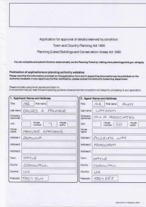 Submission of details to discharge condition 6 in respect of Decision Notice PA17/00288 dated 9th March 2017 Submission of details to discharge condition 6 in respect of Decision Notice PA17/00288 dated 9th March 2017