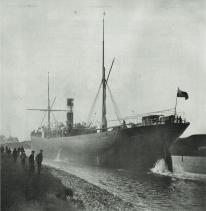 Crazy that the biggest ship built in #cornwall #SSRamleh at 3,800 tonnes was built in #hayle in 1890 Crazy that the biggest ship built in #cornwall #SSRamleh at 3,800 tonnes was built in #hayle in 1890