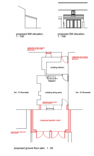 Approved with conditions: Proposed Garden Room extension, new windows and doors. - 15 Riverside Angarrack Hayle Cornwall TR27 5JD Approved with conditions: Proposed Garden Room extension, new windows and doors. - 15 Riverside Angarrack Hayle Cornwall TR27 5JD