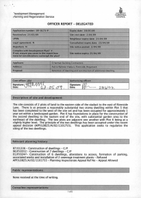 Officers Report page 1 Officers Report page 1