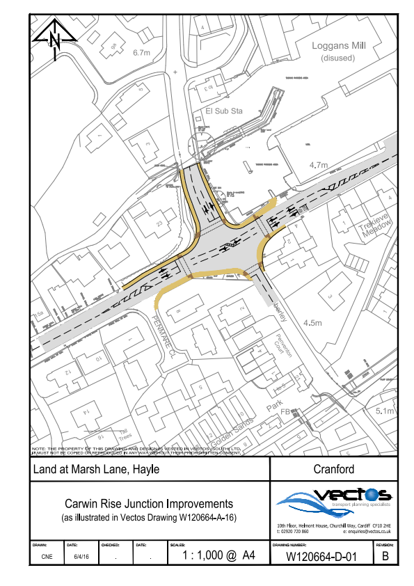 Carwin Rise Junction Improvements