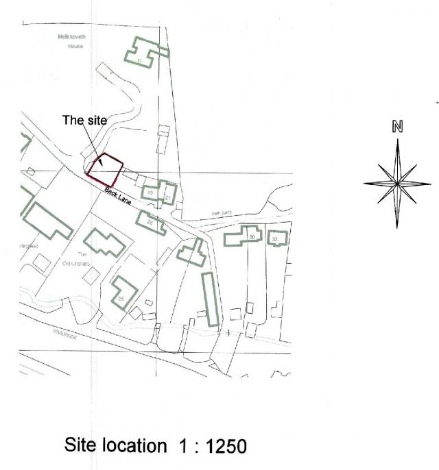 Site location | Drg No. 495/1 05/02/2016 Site location | Drg No. 495/1 05/02/2016