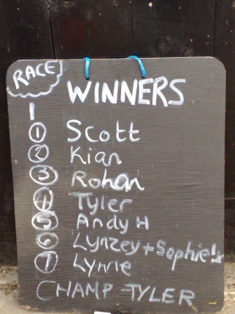Race Winners! | May 2011 Race Winners! | May 2011